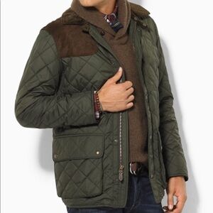 Polo Ralph Lauren Green Quilted Jacket